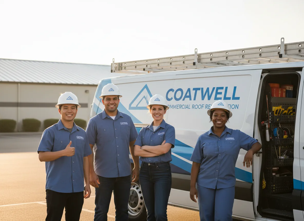 Commercial roof coating company in Oxford, ME